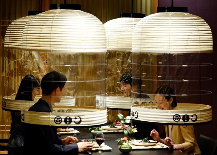 ร้านอาหารญี่ปุ่นปิ๊งไอเดีย กินอาหารใต้โคมไฟ สวยปลอดภัยเหมาะกับยุคโควิด