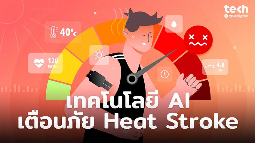 เทคโนโลยี AI เตือนภัย Heat Stroke
