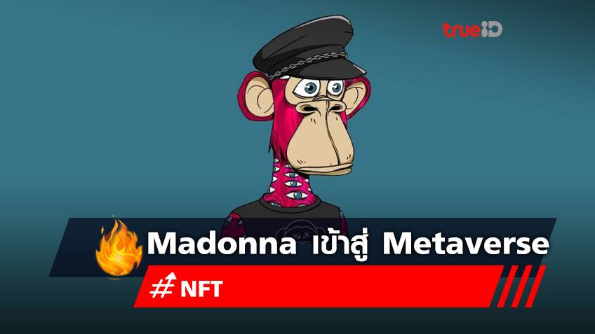Madonna เข้าสู่ Metaverse ด้วย NFT ลิงตัวใหม่ที่ซื้อมาในราคา 560K