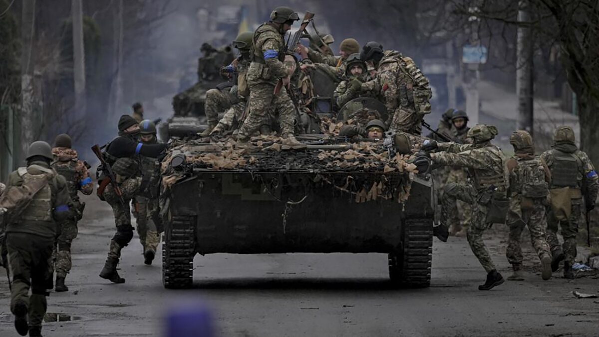 ยูเครน อ้างยึดคืนพื้นที่ทั้งหมดรอบเคียฟ ผู้นำเผยรัสเซียอยากยึดดอนบาส-ทางใต้