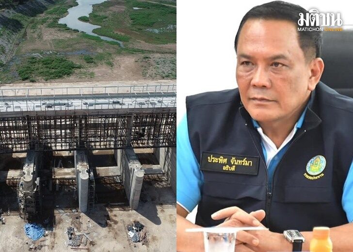 กรมชลประทานลุยปรับปรุงฝายแม่ยมเมืองแพร่ เพิ่มประสิทธิภาพลุ่มน้ำเสร็จก.ค.นี้ยมตอนบน