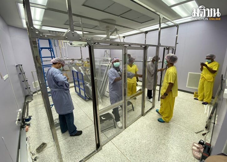 ซินโครตรอน ทำห้องความดันลบห้องผ่าตัด-ห้องคลอด ลดความเสี่ยง บุคคลากรแพทย์ ติดโควิด
