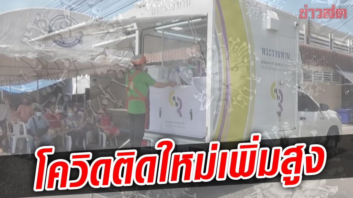 ยังสูง! ชาวอุบลฯแห่ตรวจโควิด พบติดเชื้อใหม่ 4740 ราย เสียชีวิต 7 คน