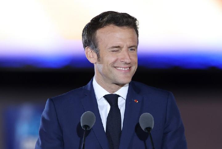 'มาครง' คว้าชัยเลือกตั้ง 'ประธานาธิบดีฝรั่งเศส' สมัย 2