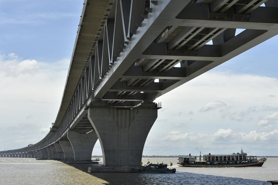 'สะพานปัทมา' ใหญ่สุดในบังกลาเทศ เตรียมเปิดสัญจร 25 มิ.ย.นี้