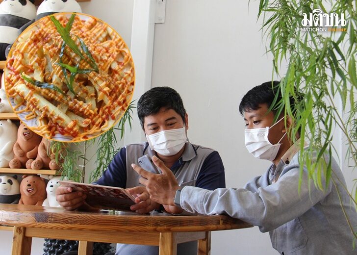 ร้านอาหารดังราชบุรี อาศัยปลดล็อกกัญชา ปรับเมนูอาหาร-เครื่องดื่ม นำต้นกัญชาตกแต่งร้าน