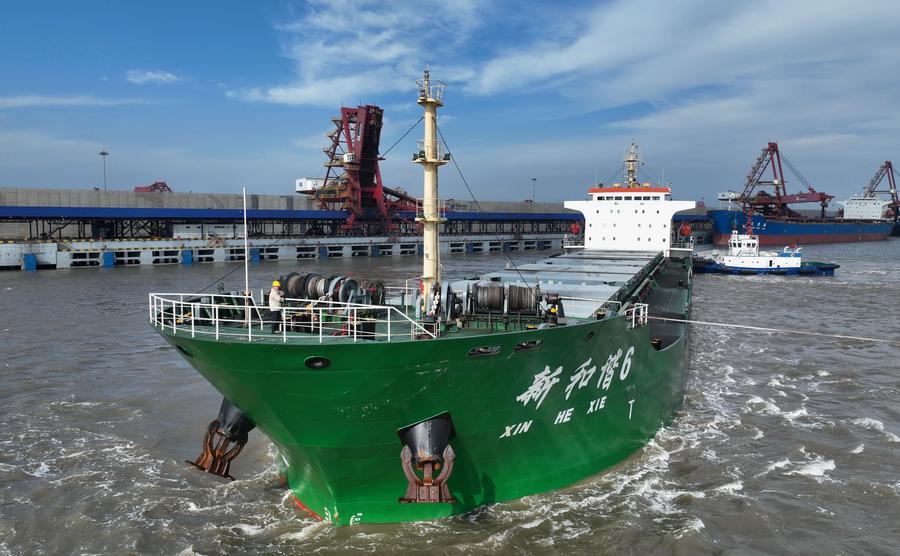 'ท่าเรือเฉาเฟยเตี้ยน' รองรับสินค้าครึ่งปีแรก กว่า 234 ล้านตัน