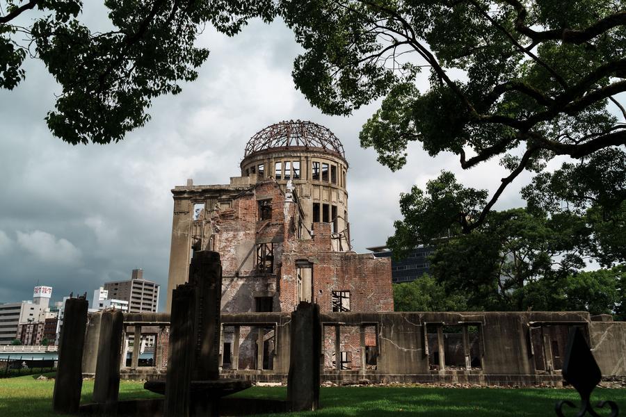 ชาวญี่ปุ่นรำลึก 77 ปี 'การทิ้งระเบิดปรมาณูที่ฮิโรชิมา'