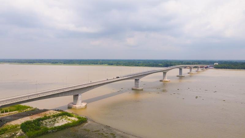สะพานมิตรภาพ 'บังกลาเทศ-จีน' แห่งที่ 8 เปิดให้สัญจรแล้ว