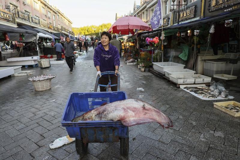ลัดเลาะตลาด 'ปลาน้ำจืด' ใหญ่สุดในเฮยหลงเจียง
