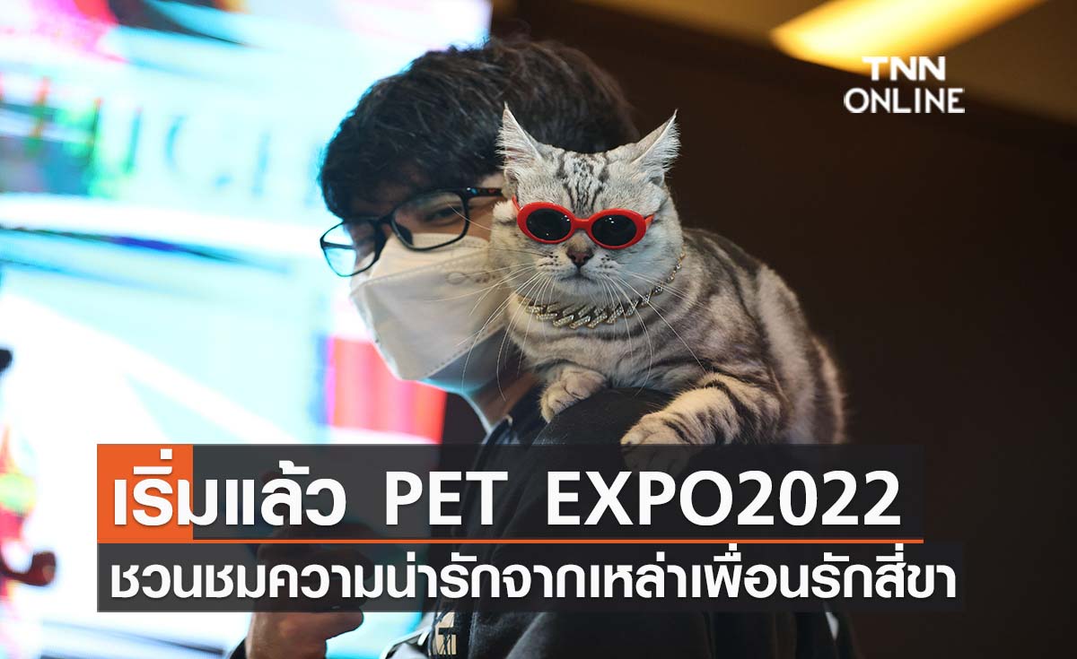 เริ่มแล้ว PET EXPO2022 ชวนชมความน่ารักจากเหล่าเพื่อนรักสี่ขา