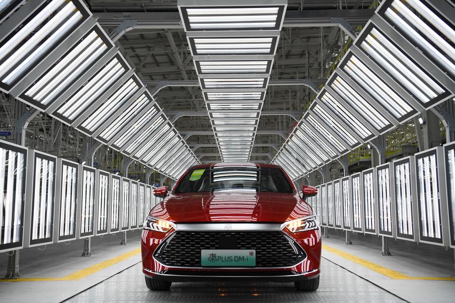 จีนเผย 'ภาคการผลิตรถยนต์' รายได้โตช่วง 8 เดือนแรก