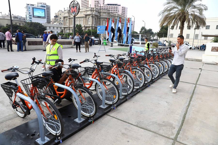 ครั้งแรก! เมืองหลวงอียิปต์เปิดให้บริการ 'จักรยานแชร์ใช้'