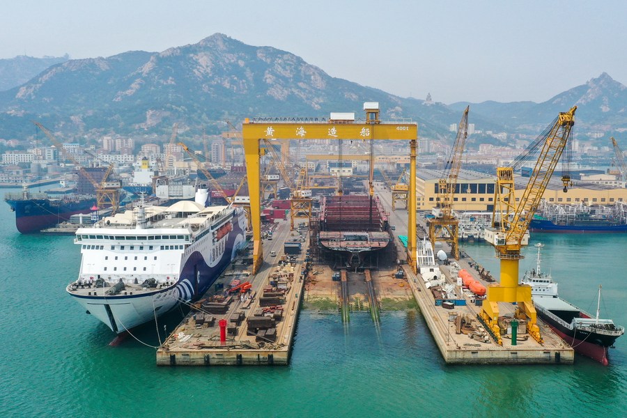 จีนยังครองสถานะ ‘นักต่อเรือ’ ชั้นนำของโลกใน 9 เดือนแรก