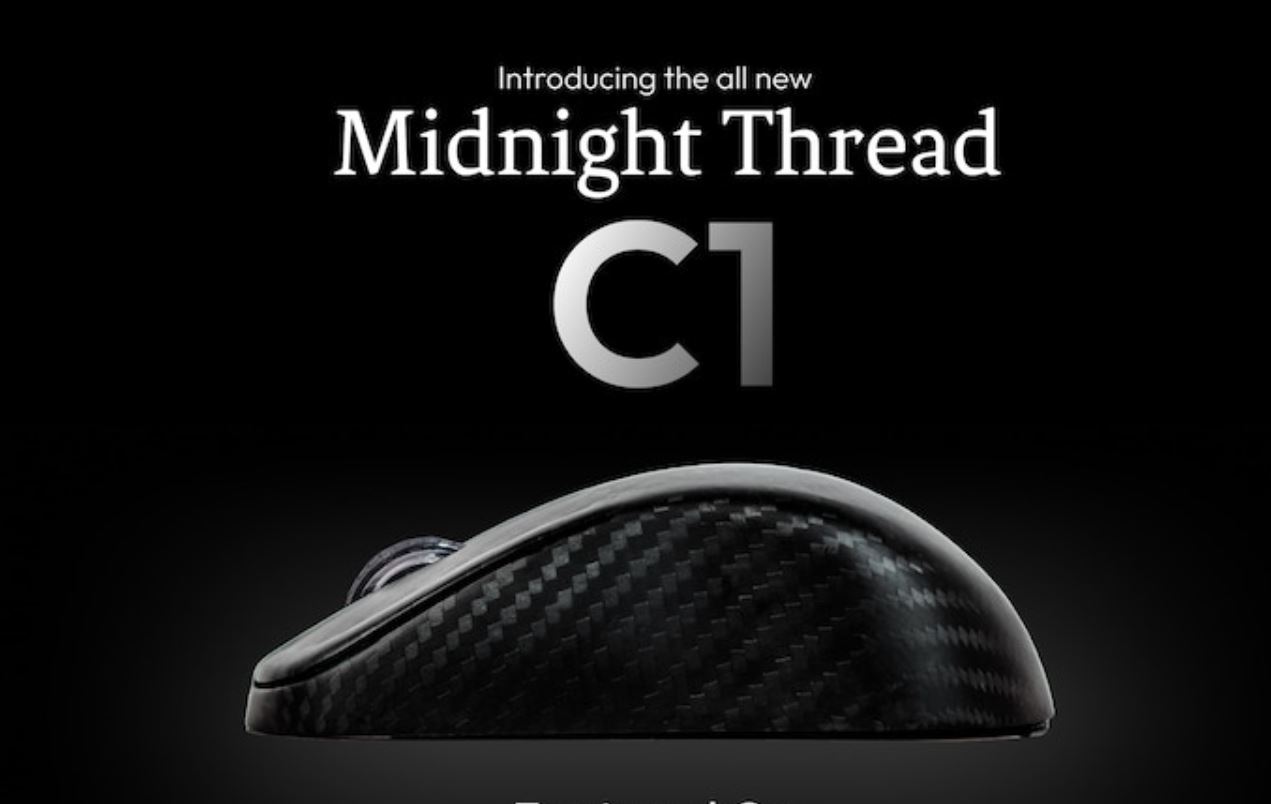 ฝีมือคนไทย! Midnight Thread C1 เมาส์เกมมิงไร้สายหนึ่งเดียวที่ใช้วัสดุ Carbon Fiber เปิดระดมทุนบน Kickstarter ณ เวลานี้!