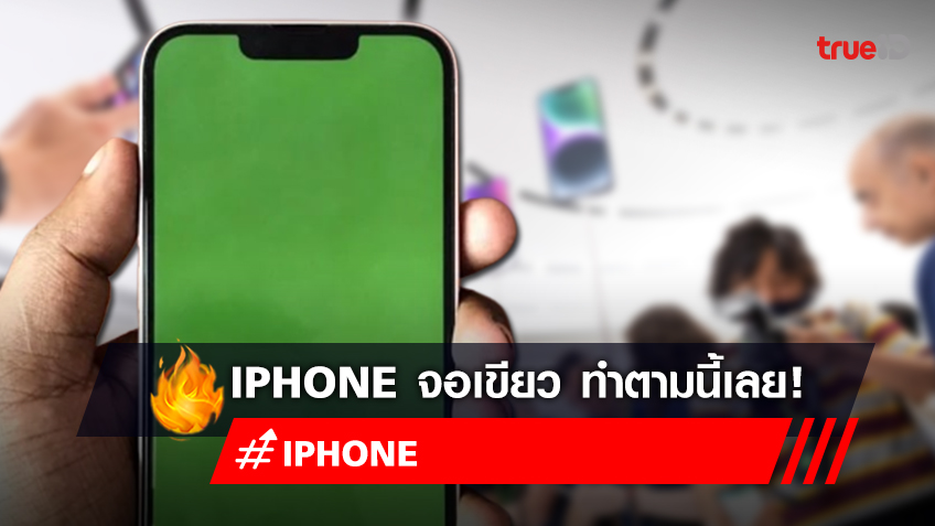 iPhone จอเขียว เคลมที่ไหน พร้อมวิธีแก้ไอโฟนจอเขียว ทำยังไงบ้าง