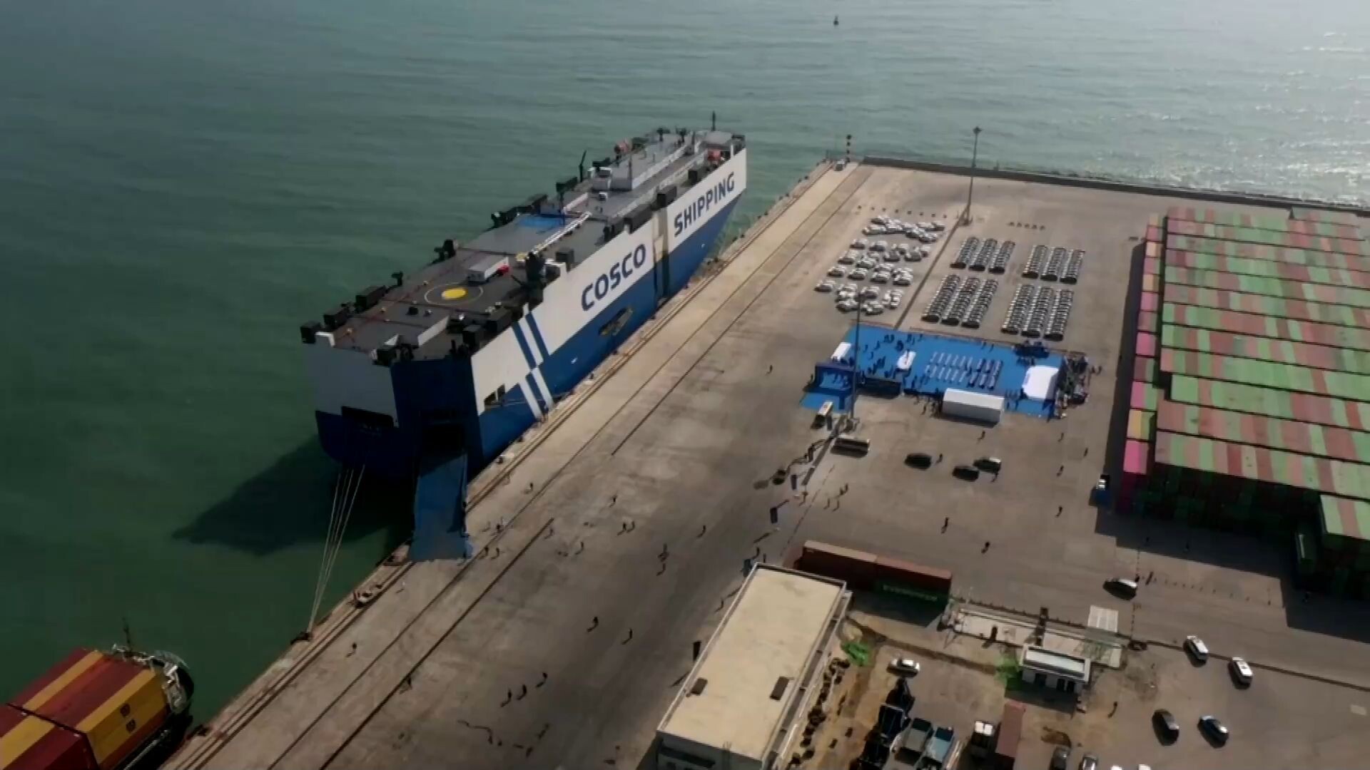 GLOBALink : ท่าเรือเซินเจิ้นเริ่มส่งออก 'รถยนต์' สู่อ่าวเปอร์เซีย