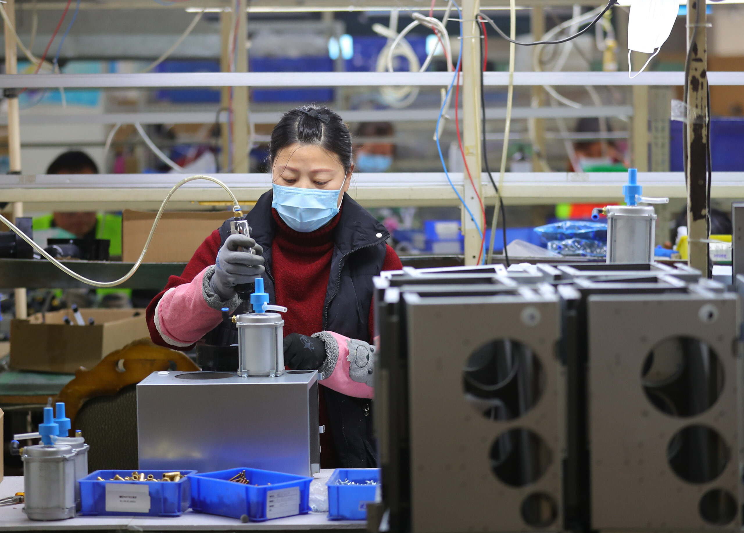 จีนเพิ่มการจัดหา 'เครื่องผลิตออกซิเจนทางการแพทย์' แก่ 832 ตำบลทั่วประเทศ
