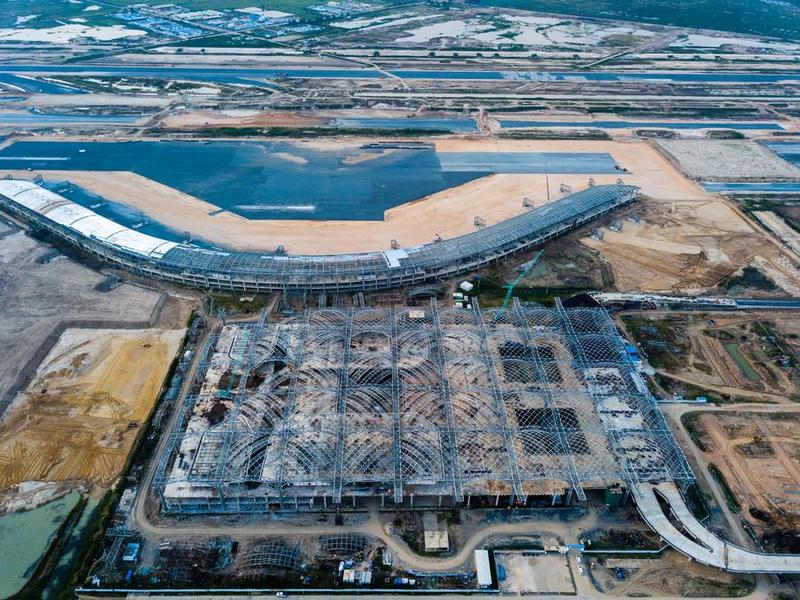กัมพูชาคาดงานสร้าง 'สนามบินนานาชาติ' ระดับ 4F เสร็จปี 2024