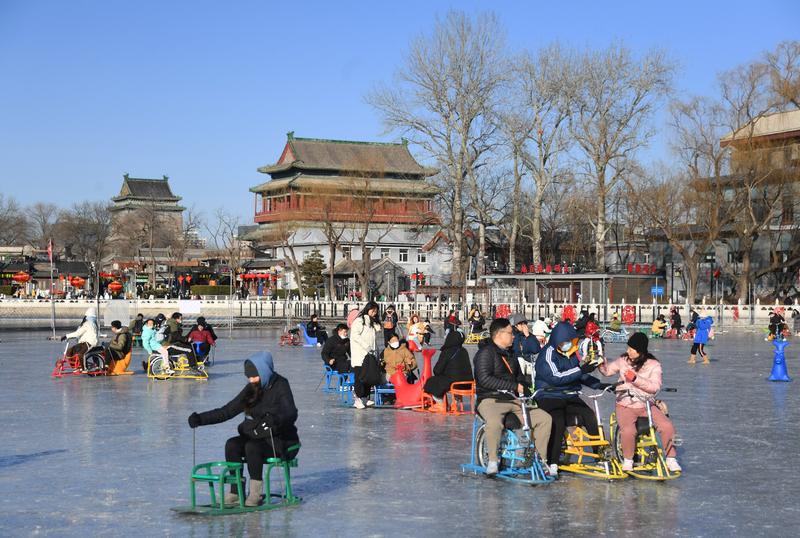 สวนสาธารณะในปักกิ่ง รับแขกช่วงหยุดตรุษจีน สูงถึง 4.3 ล้านคน