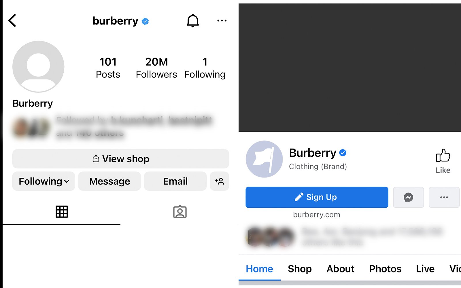 เฟซบุ๊กและไอจีของ Burberry โดนลบโพสต์หมดเกลี้ยง คาดฝีมือของ Daniel Lee ครีเอทีฟคนใหม่