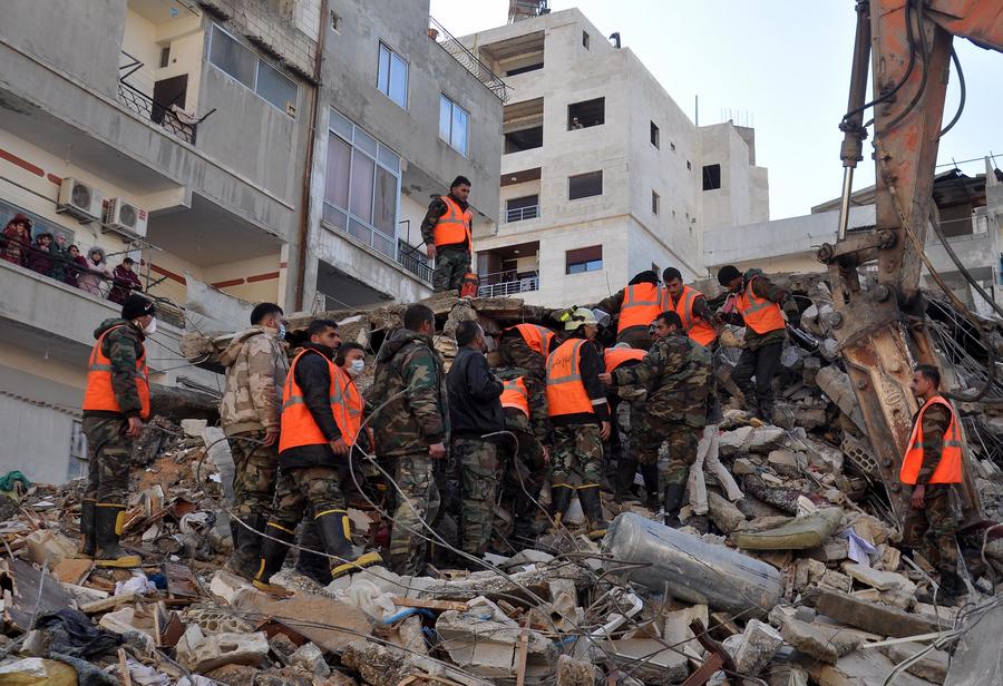 กาชาดจีนส่ง 'กู้ภัย-เวชภัณฑ์' ช่วยซีเรียรับมือแผ่นดินไหว