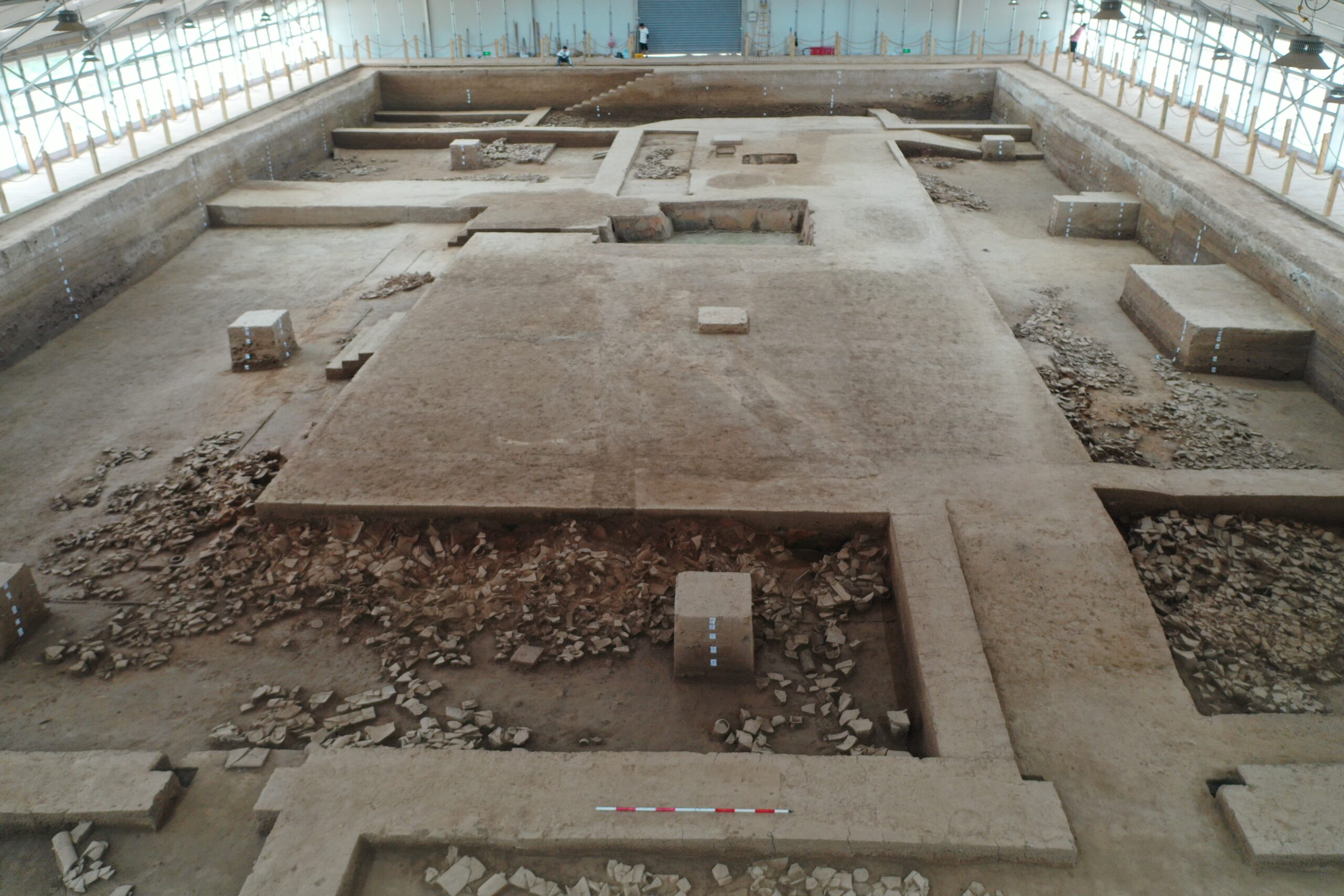 ส่านซีพบ 'ฐานพระราชวัง' เก่า 2,000 ปี ส่วนหนึ่งราชธานีโบราณ