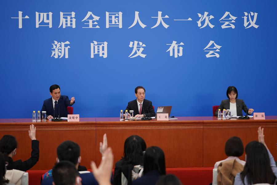 วาระการประชุมครั้งที่ 1 ของสภาผู้แทนประชาชนแห่งชาติจีน ชุดที่ 14