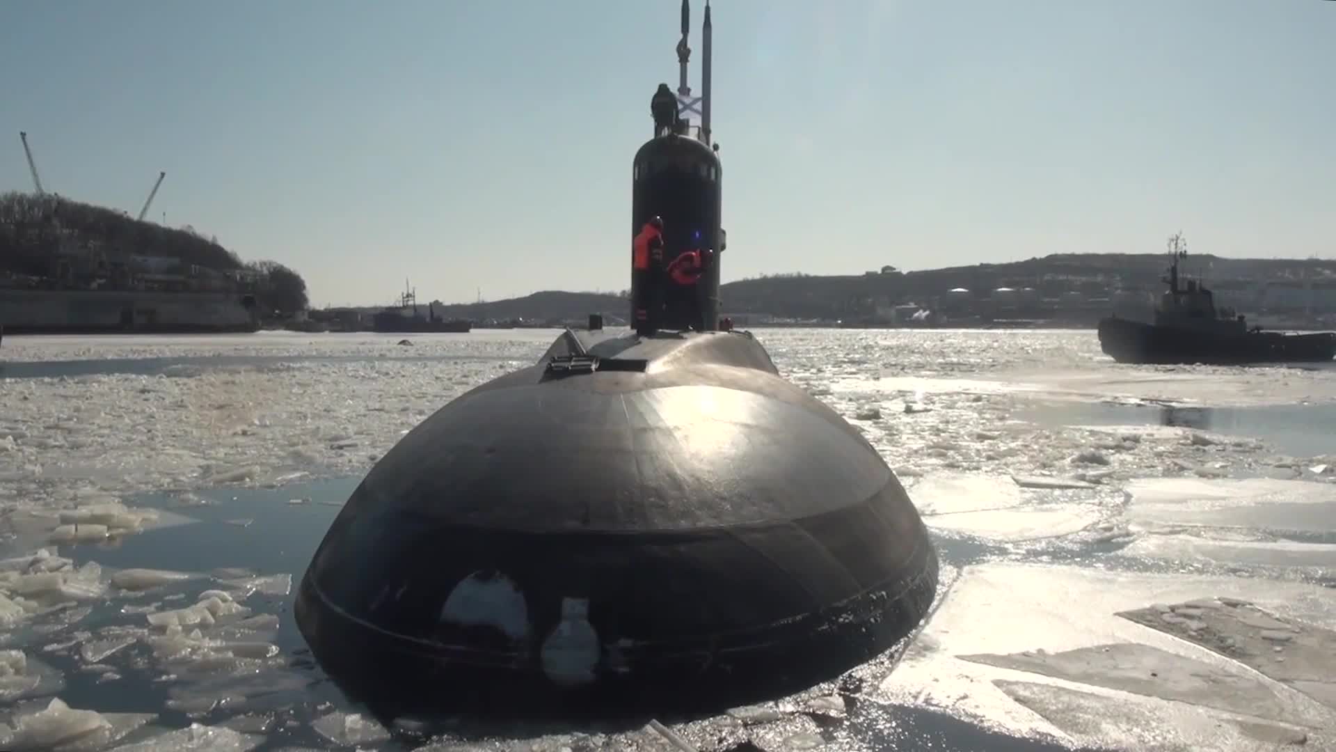 เรือดำน้ำรัสเซียทดสอบ 'ยิงขีปนาวุธ' ในทะเลญี่ปุ่น