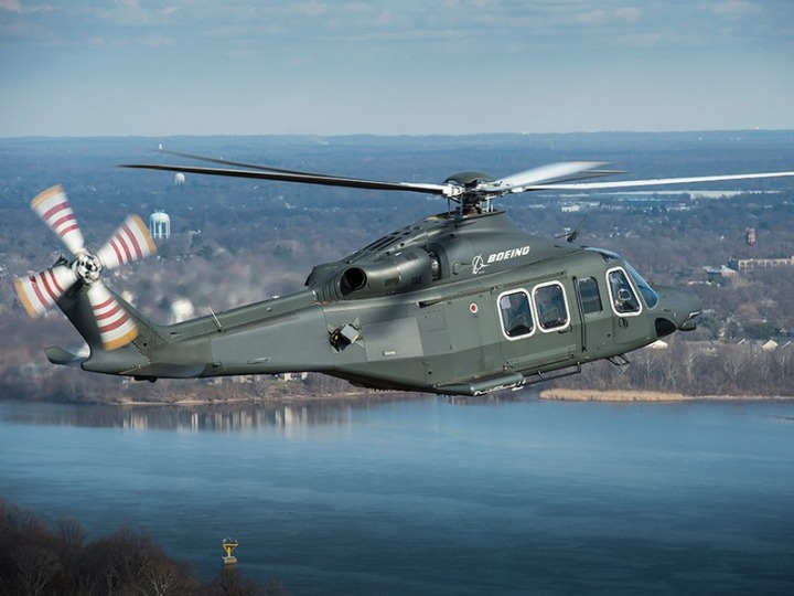 โบอิงเริ่มผลิต 'เฮลิคอปเตอร์' รุ่น MH-139A เกรย์ วูฟ