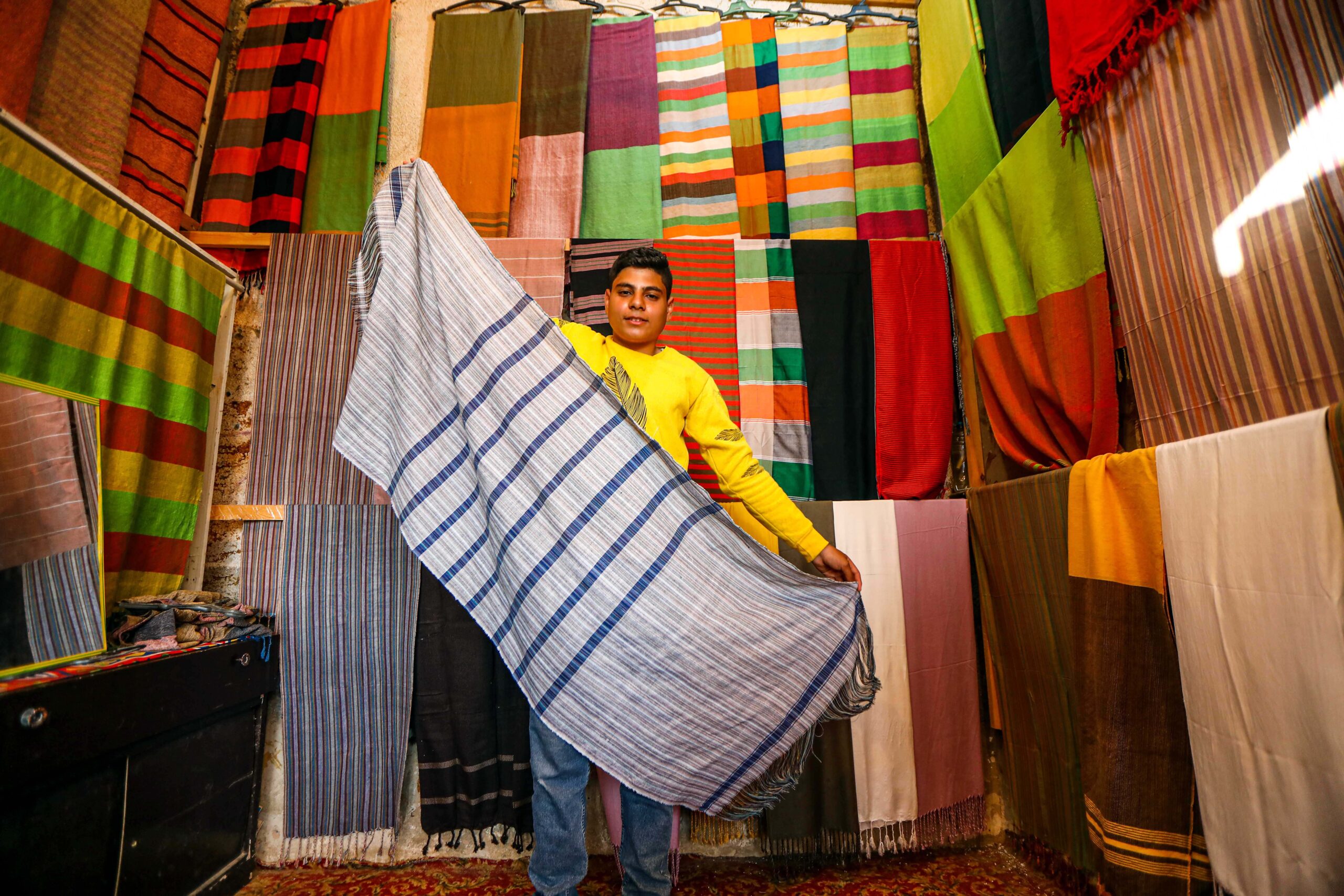 'ผ้าทอมือ' เอกลักษณ์ชาวบ้านนูเบียในอียิปต์