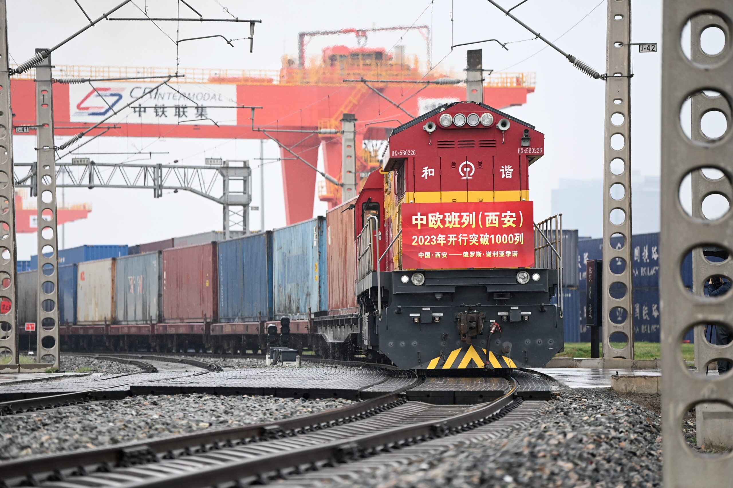 ส่านซีรองรับ 'รถไฟสินค้าจีน-ยุโรป' ทะลุ 1,000 ขบวนแล้วในปีนี้