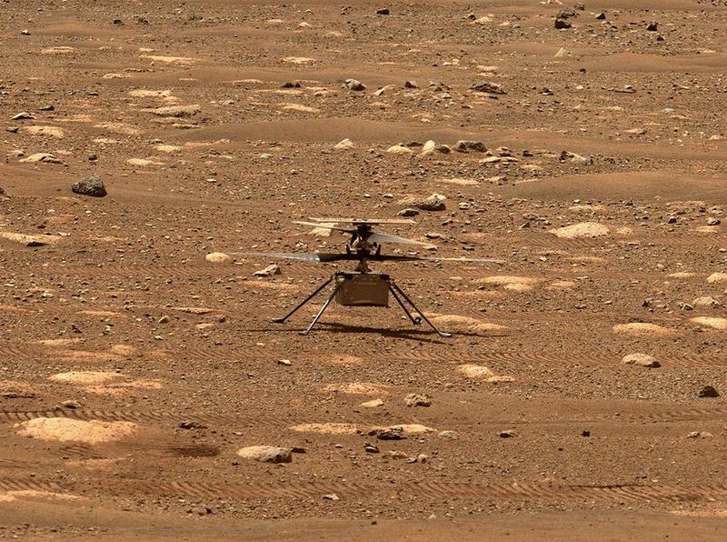 เฮลิคอปเตอร์ 'อินเจนูอิตี' ของนาซา ขึ้นบินครบ 48 เที่ยวบนดาวอังคาร