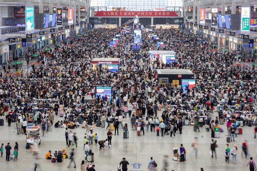ยอดเดินทางเยือน 'เซี่ยงไฮ้' ช่วงหยุดวันแรงงาน ทะลุ 15 ล้านครั้ง
