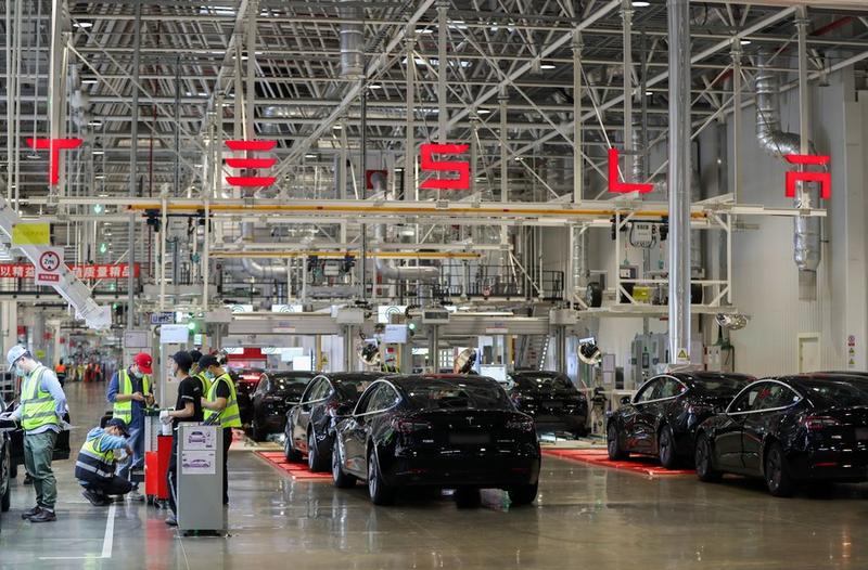 โรงงานกิกะแฟคทอรี 'เทสลา' ในเซี่ยงไฮ้ ส่งมอบรถยนต์กว่า 7.5 หมื่นคันในเดือนม.ย.