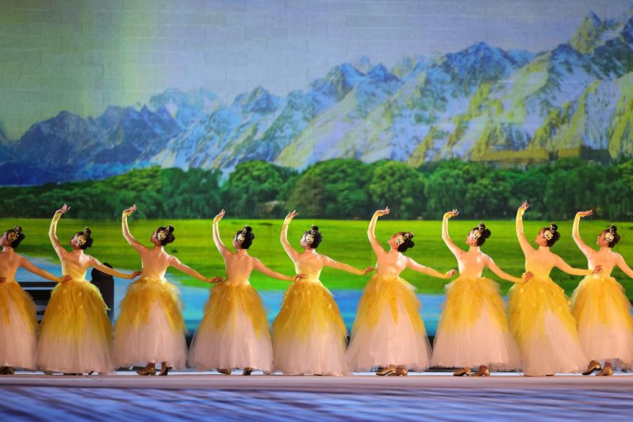ทัพศิลปินจัดการแสดง ต้อนรับประชุม 'จีน-เอเชียกลาง' ในซีอัน
