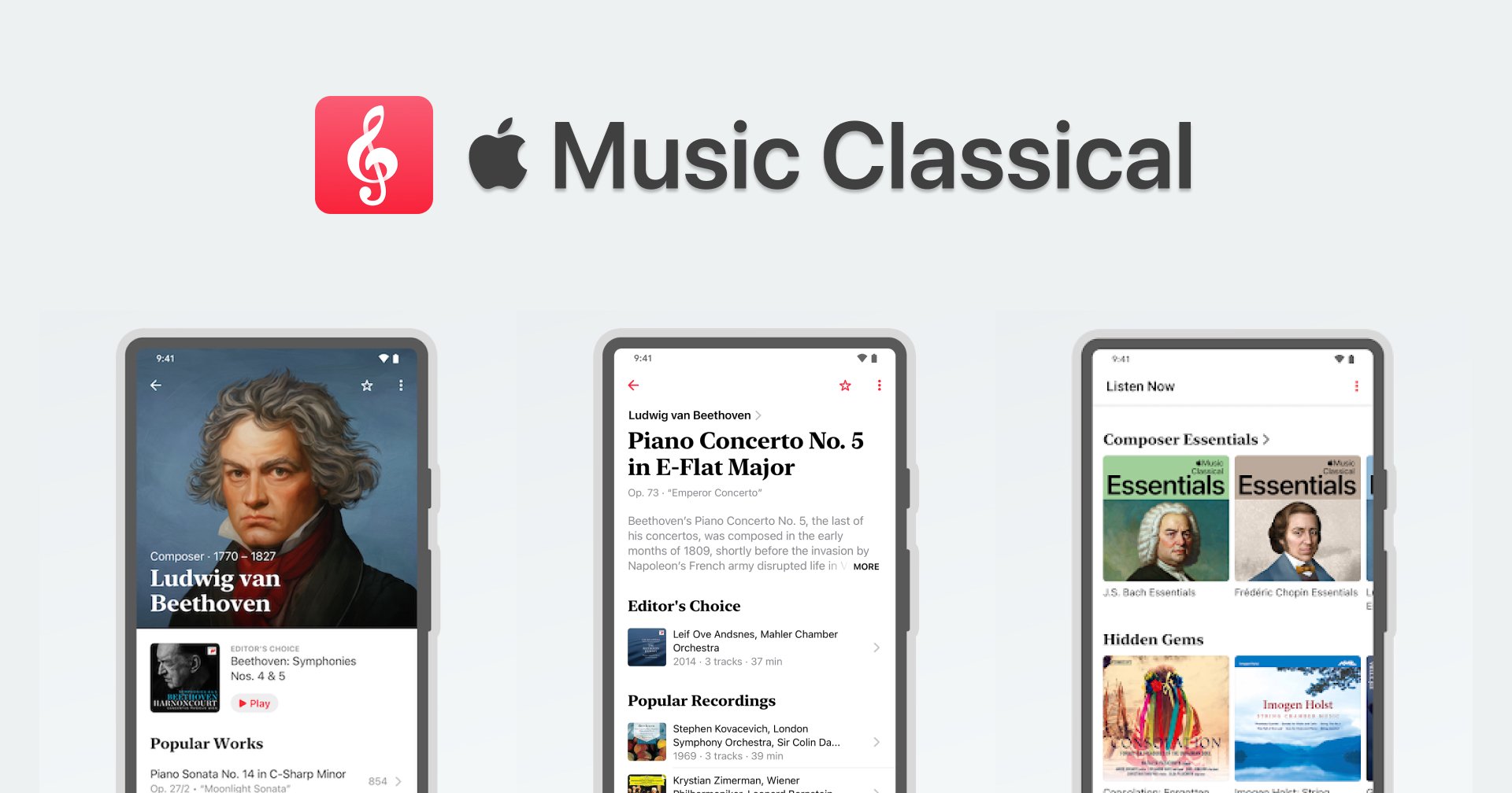 Apple ปล่อย Apple Music Classical เวอร์ชัน Android แล้ว แต่ iPad และ Mac ยังไม่มา