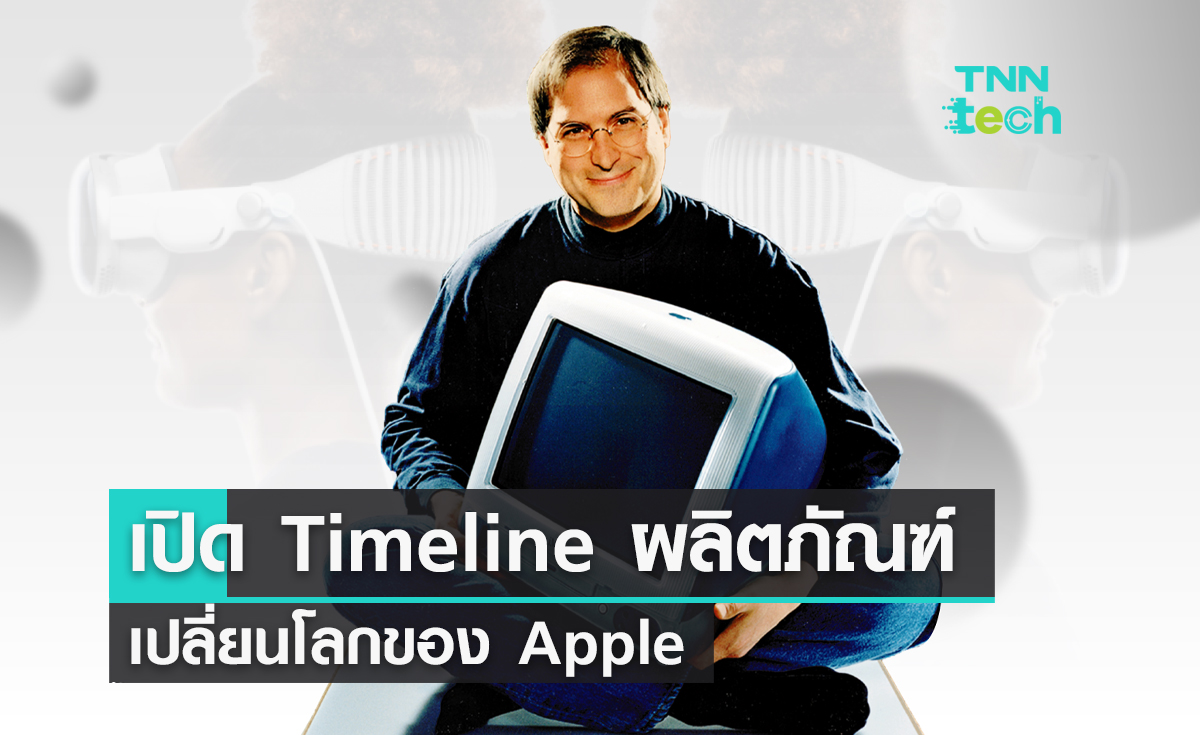 เปิด Timeline ผลิตภัณฑ์เปลี่ยนโลกของ Apple