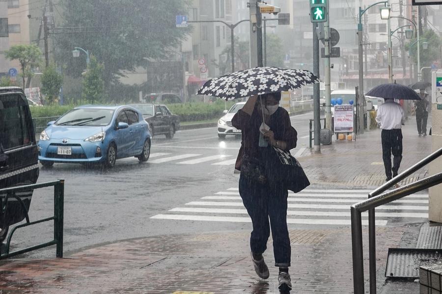 อุตุฯ ญี่ปุ่นประกาศเตือน 'ฝนตกหนัก' ในหลายพื้นที่
