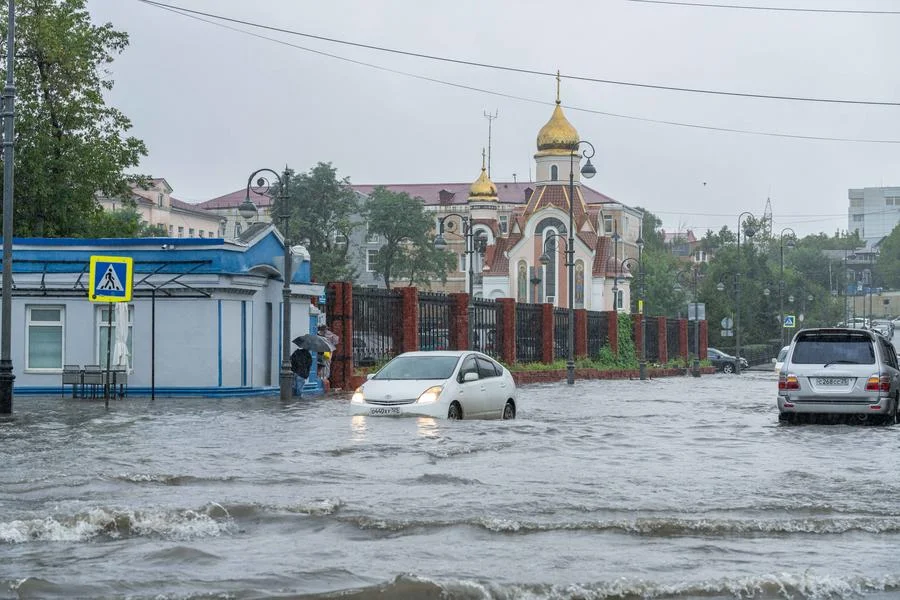 น้ำท่วมจากฝนตกหนัก กระทบ 'อุทยานแห่งชาติ' ในรัสเซีย
