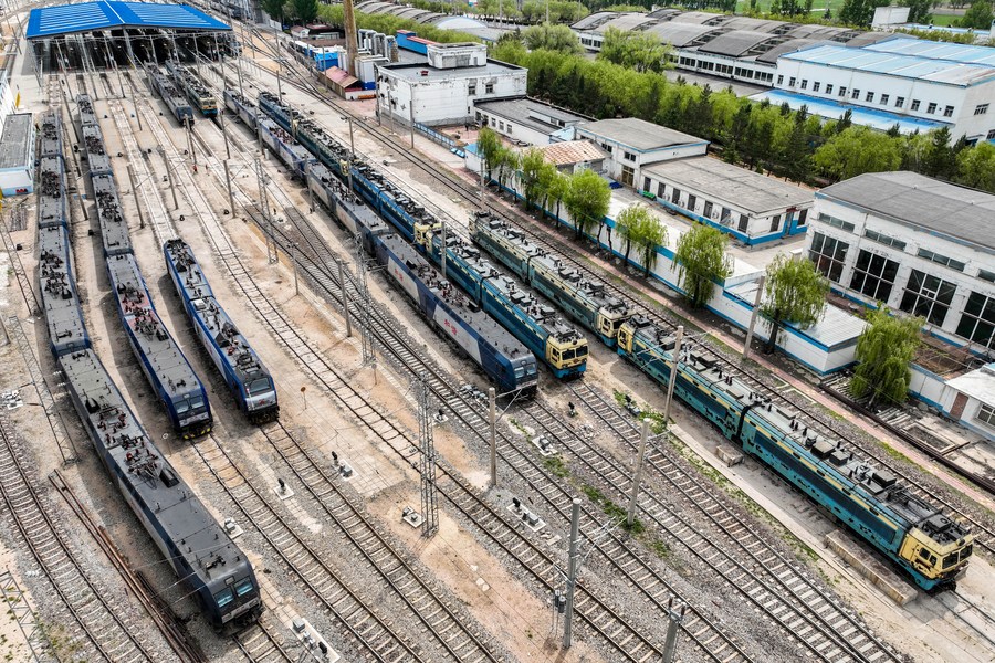 ซานซีเปิดบริการ 'รถไฟสินค้าจีน-ยุโรป' วิ่งสู่สเปน