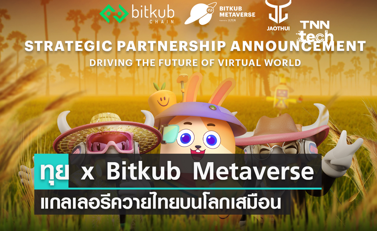 เจ้าทุยจับมือ Bitkub Metaverse พัฒนาแกลเลอรีควายปลักไทยแห่งแรกบนโลกเสมือน !!