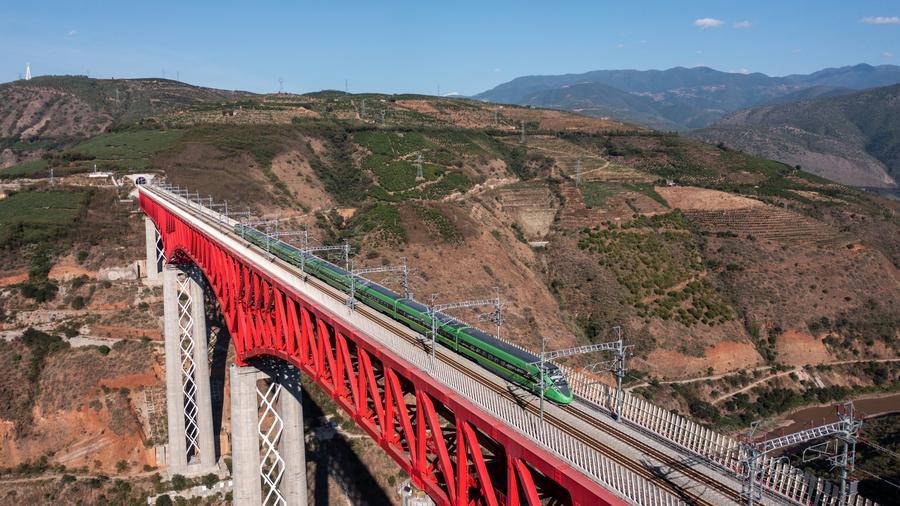 ทางรถไฟจีน-ลาว มุ่งสร้าง 'แถบเศรษฐกิจท่องเที่ยวเชิงวัฒนธรรม'