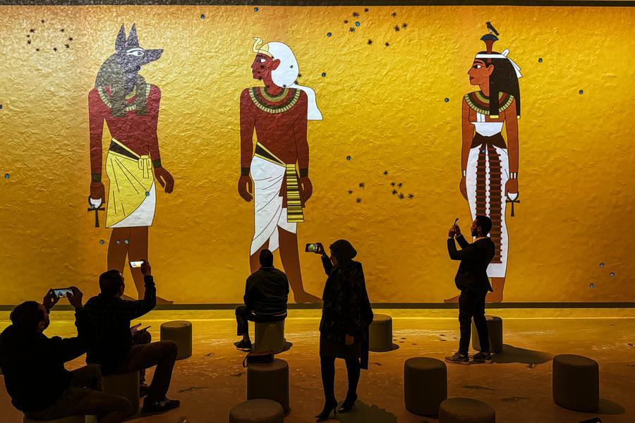 พิพิธภัณฑ์อียิปต์ เปิดนิทรรศการ 'ฟาโรห์ตุตันคามุน' แบบสมจริง