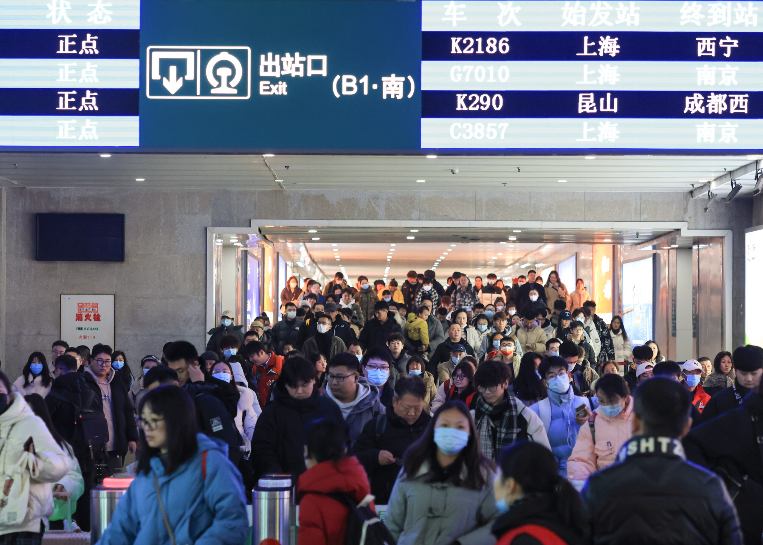 จีนคาดยอดผู้โดยสาร ช่วงมหกรรมเดินทาง 'ตรุษจีน' พุ่งสูง