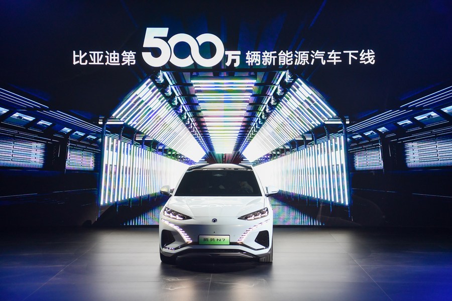 ยอดขาย-ส่งออกรถยนต์นั่งส่วนบุคคล NEV ของจีน โตแกร่งในปี 2023