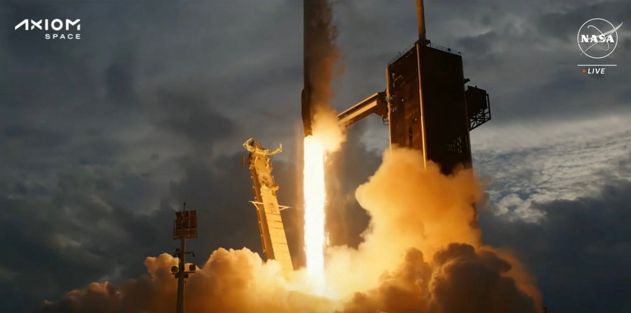 สหรัฐฯ ส่ง 'นักบินอวกาศเอกชน' ชุดที่ 3 สู่สถานีอวกาศ ISS