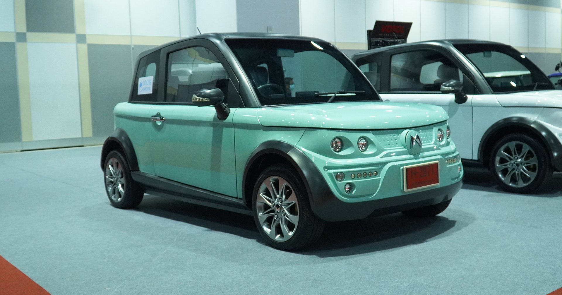 Huazi Omega รถ EV จีน ไซส์เล็ก ราคาหลักแสนต้น ๆ โชว์ตัว Bangkok EV Expo 2024