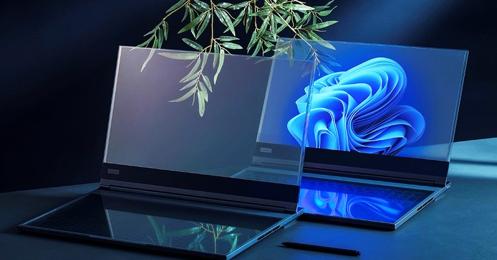 Lenovo เตรียมนำคอนเซปต์แล็ปท็อปโปร่งแสง ในงาน MWC 2024