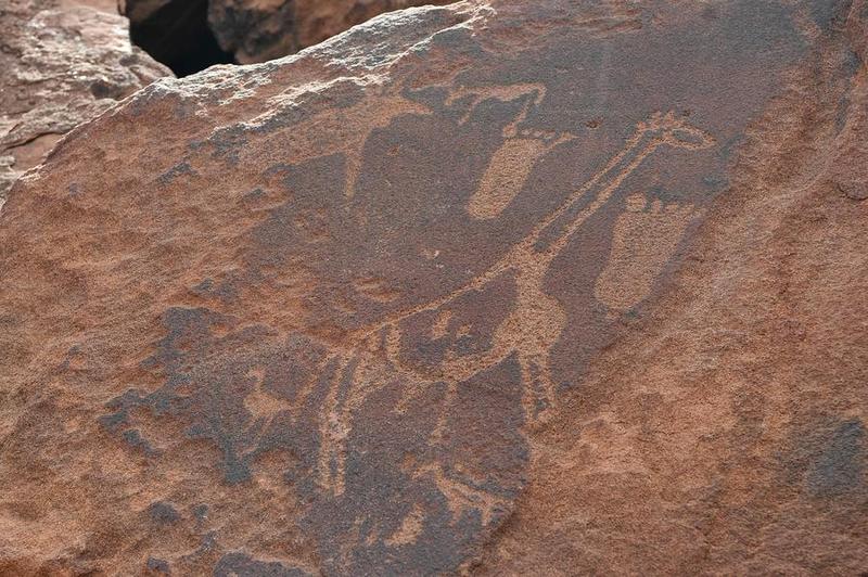 ซากโบราณภาพศิลปะสกัดหิน มรดก UNESCO ในนามิเบีย